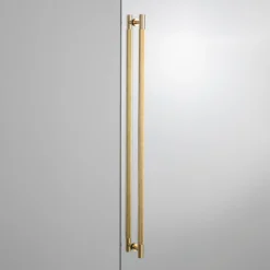 CLOSET BAR / DOUBLE-SIDED / CROSS / BRASS - This Old House