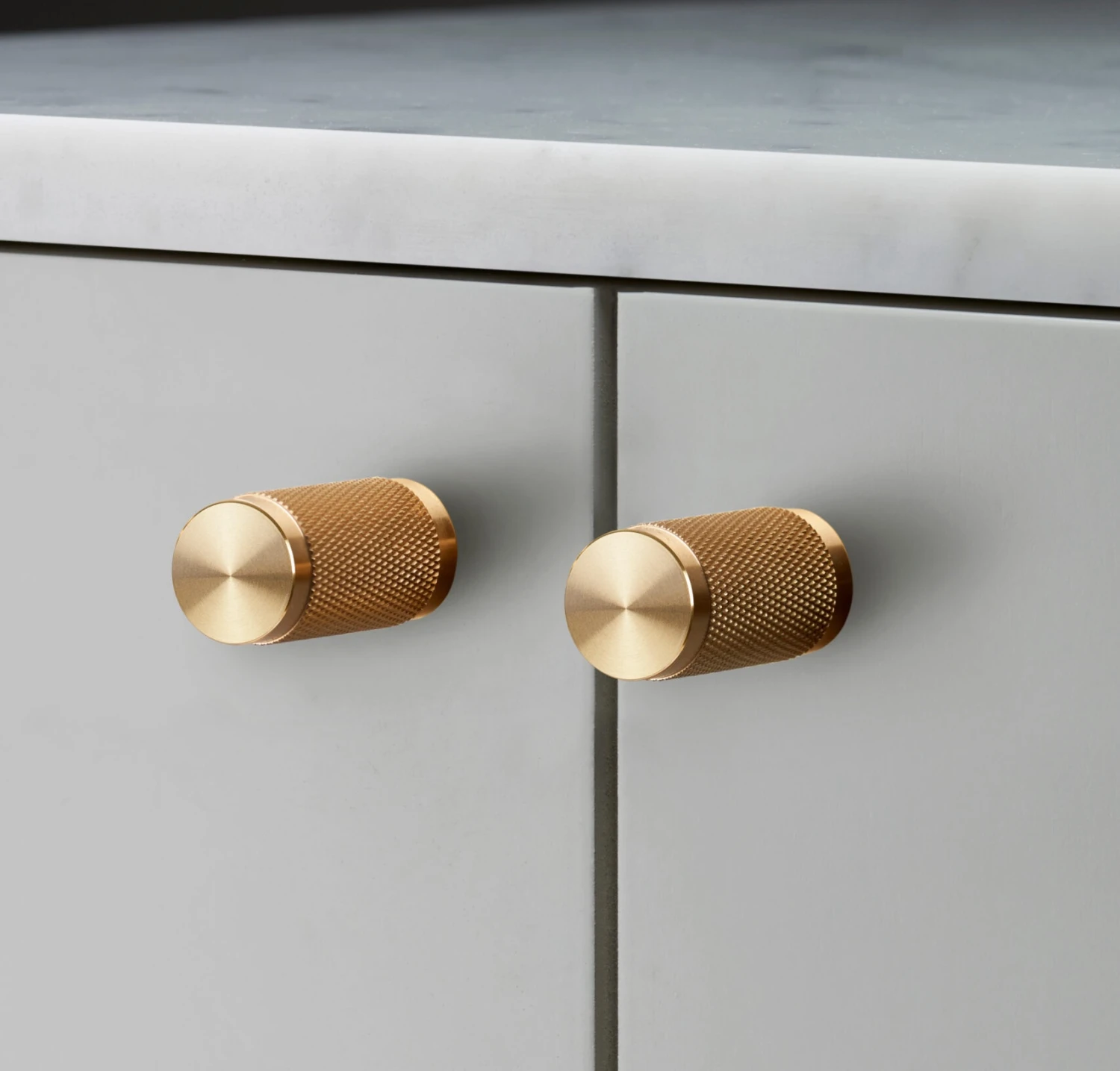 FURNITURE KNOB / CROSS / BRASS - This Old House