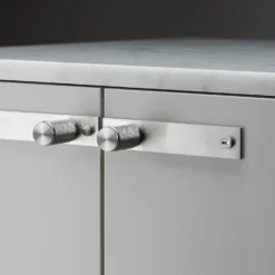 FURNITURE KNOB / PLATE / CROSS / STEEL - This Old House