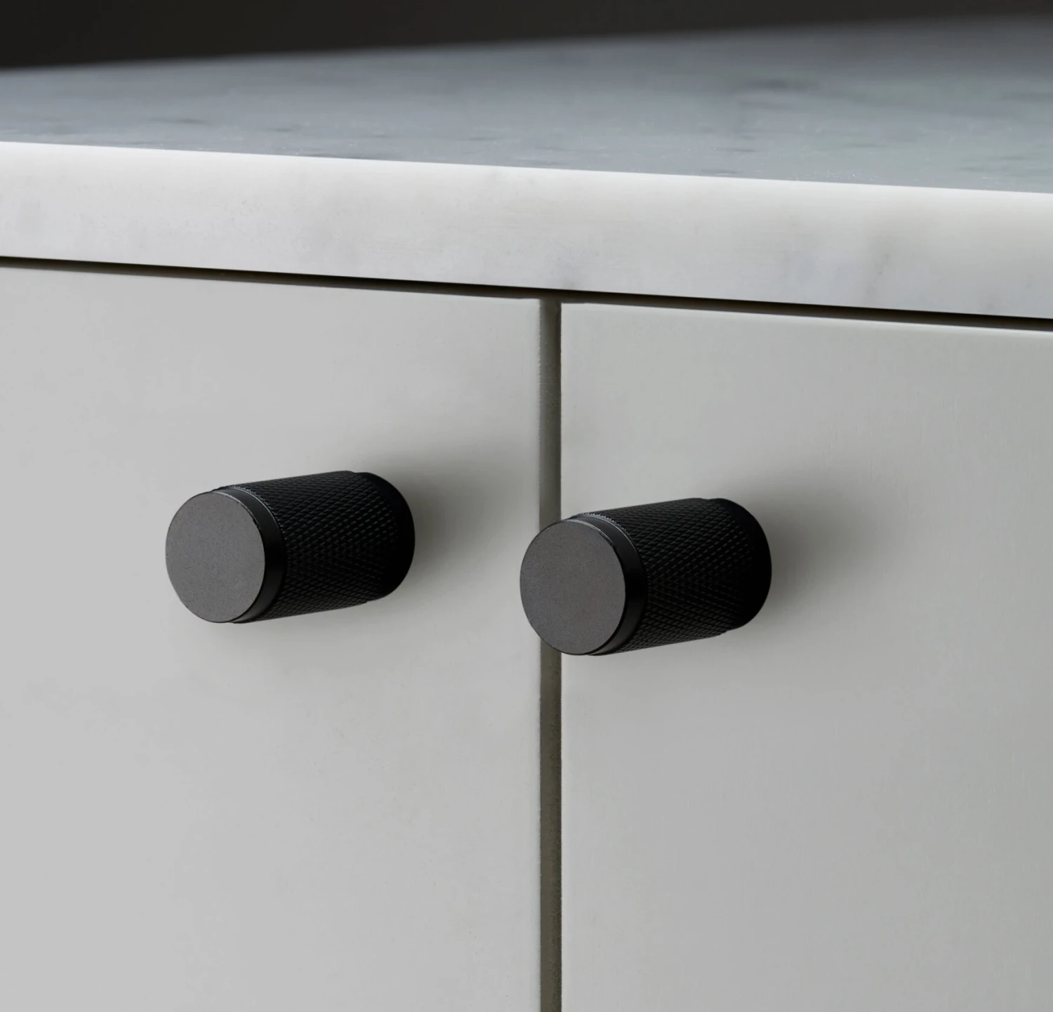 FURNITURE KNOB / CROSS / BLACK - This Old House