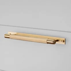 PULL BAR / PLATE / CROSS / BRASS - This Old House