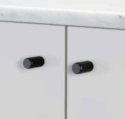 FURNITURE KNOB / LINEAR / BLACK - This Old House