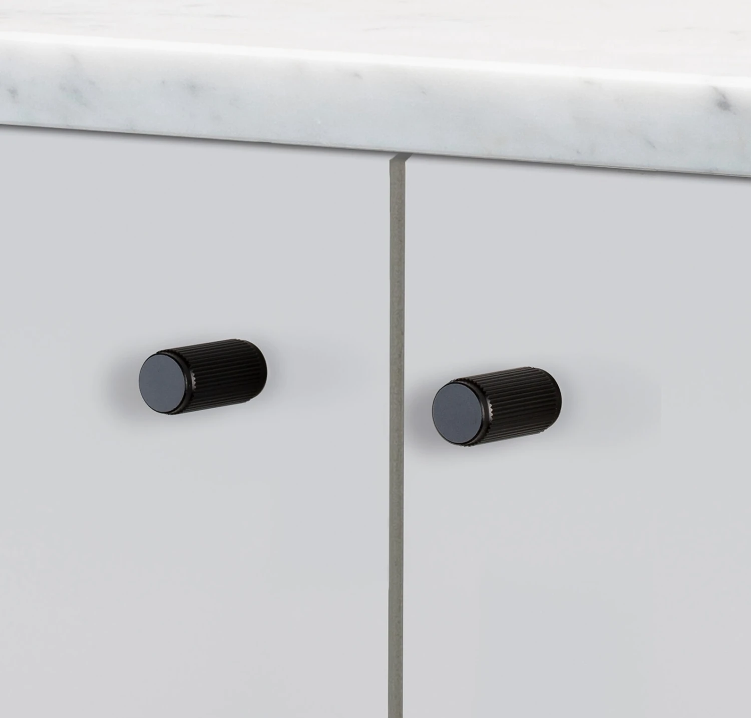 FURNITURE KNOB / LINEAR / BLACK - This Old House