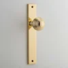 Guildford Door Knob Rectangular Backplate - This Old House