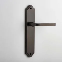 Annecy Door Lever Shouldered Backplate - This Old House