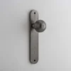 Guildford Door Knob Oval Backplate - This Old House