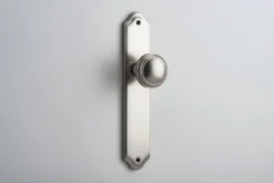 Paddington Door Knob Shouldered Backplate - This Old House