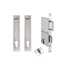 Verve Heavy Duty Sliding Door Lock Kit - This Old House
