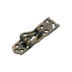 Pedestal Maple Leaf Cabinet Pull Handle Sheet Brass - This Old House