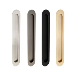 Duke Flush Pull Long Oval - This Old House