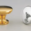 BK3430 Brass Knob Button - This Old House