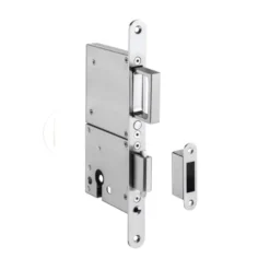 Sliding Door Euro Mortice Lock & Integrated Edge Pull - This Old House