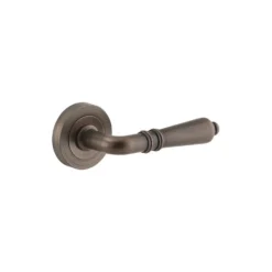 Sarlat Door Lever On Round Rose - This Old House
