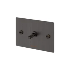 1G Toggle Switch Smoked Bronze - This Old House