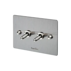 2G Toggle Switch Steel - This Old House