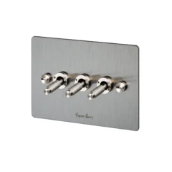 3G Toggle Switch Steel - This Old House