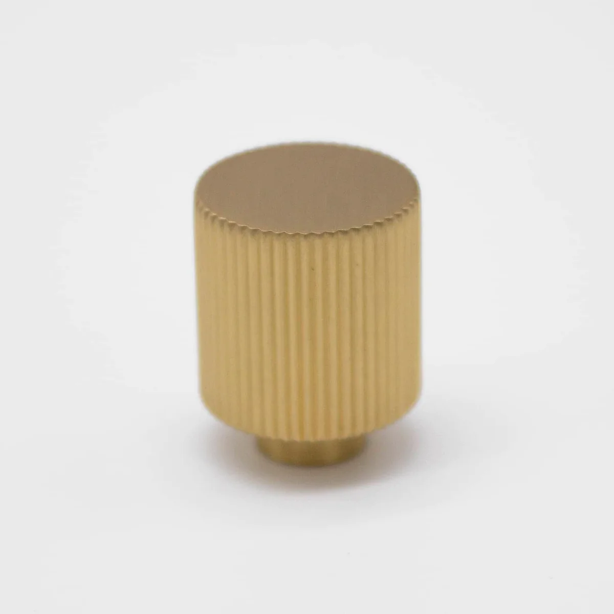 Rhea Fluted Knob Brushed Brass - This Old House - Image 2