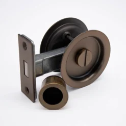 Manovella Round Sliding Cavity Privacy Lock - This Old House