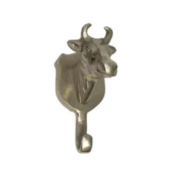 Metal Cow Head Hook - This Old House