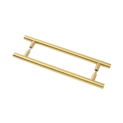 Vienne Door Pull Satin Brass - This Old House
