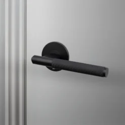 FIXED DOOR HANDLE / SINGLE-SIDED / LINEAR / GUN METAL - This Old House