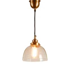 Hobart Ceiling Pendant Antique Brass - This Old House