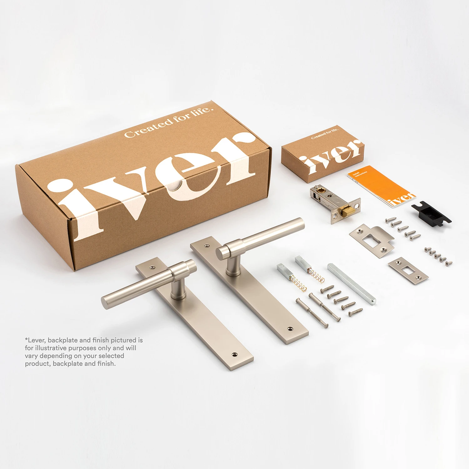 Berlin Door Lever On Chamfered Backplate - This Old House - Image 2