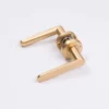 Fairhaven Door Lever Satin Brass - This Old House