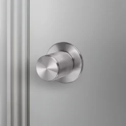 DOOR KNOB / LINEAR / STEEL - This Old House