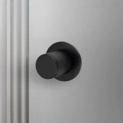 DOOR KNOB / LINEAR / WELDERS BLACK - This Old House