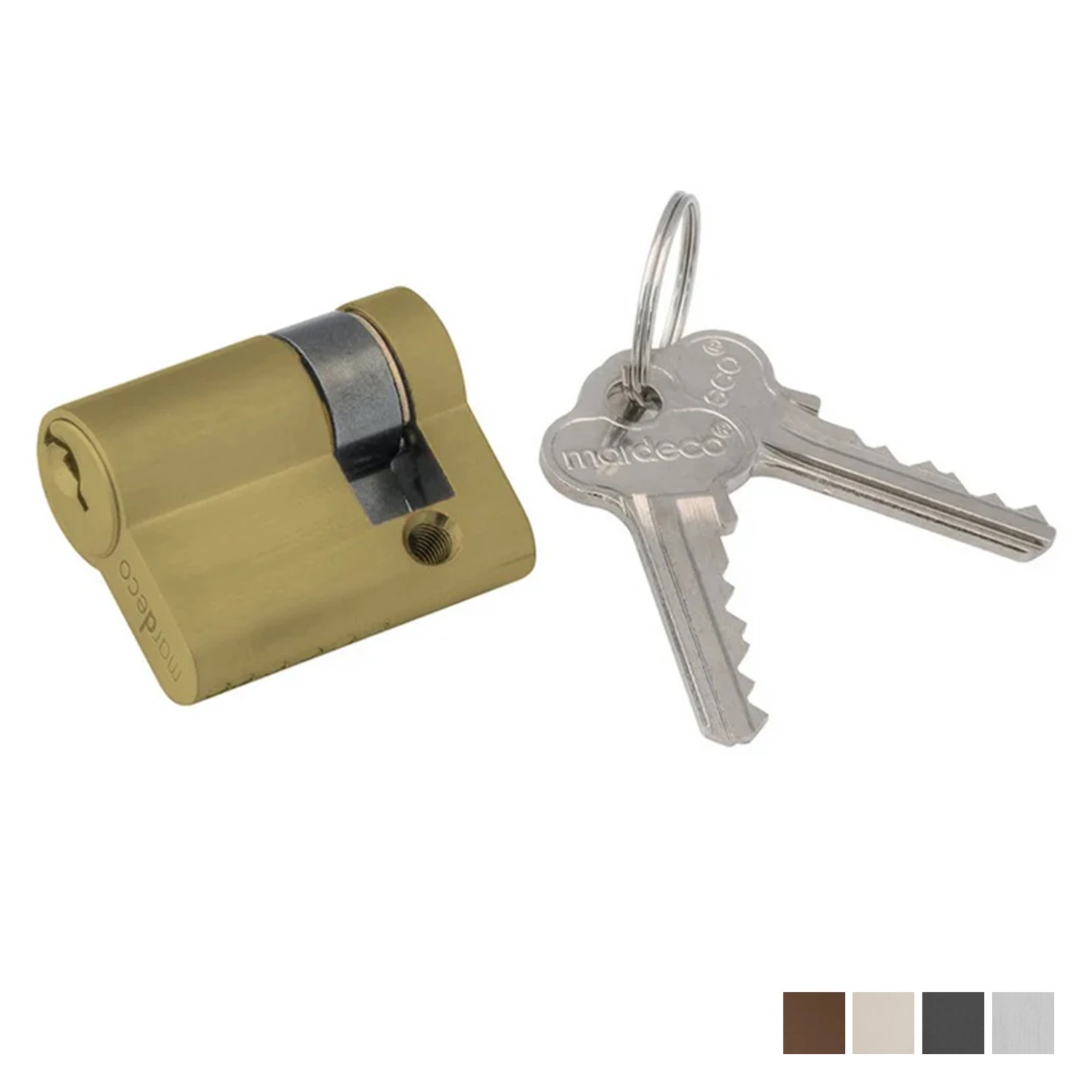 Mardeco M Series C4 Euro Cylinder - Available In Various Finishes And Sizes - This Old House