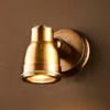 Pasco Outdoor Wall Light Antique Brass - This Old House