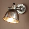 Phoenix Wall Light Antique Silver - This Old House