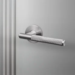 DOOR HANDLE / LINEAR / SPRUNG / PASSAGE / STEEL - This Old House