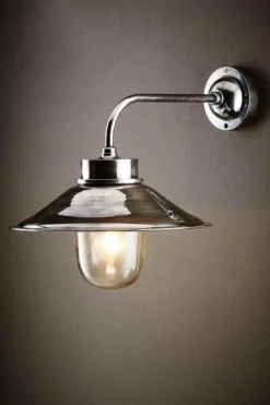 Sandhurst Outdoor Wall Light Antique Silver - This Old House