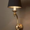 Soho Curved Wall Light Base Antique Brass - This Old House
