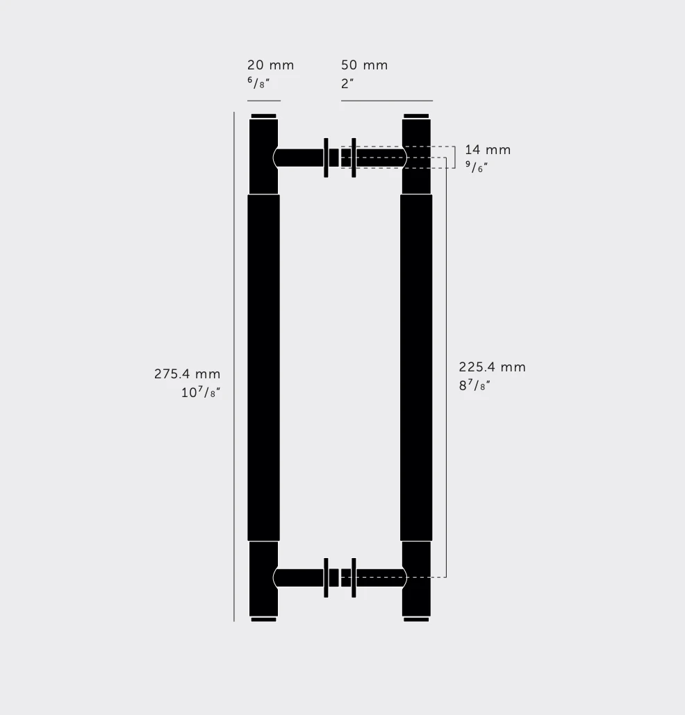 PULL BAR / DOUBLE-SIDED / BRASS - This Old House - Image 3