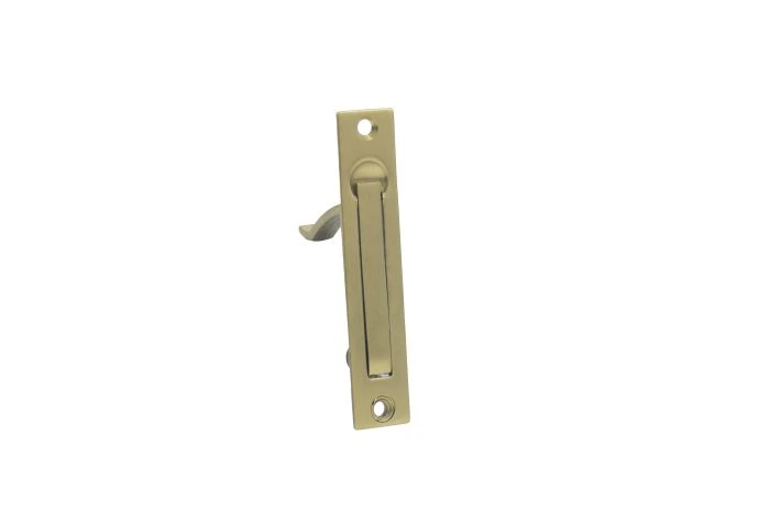 Lockwood Vivid Collection Cavity Sliding Door Edge Pull Stain Brass - This Old House - Image 3
