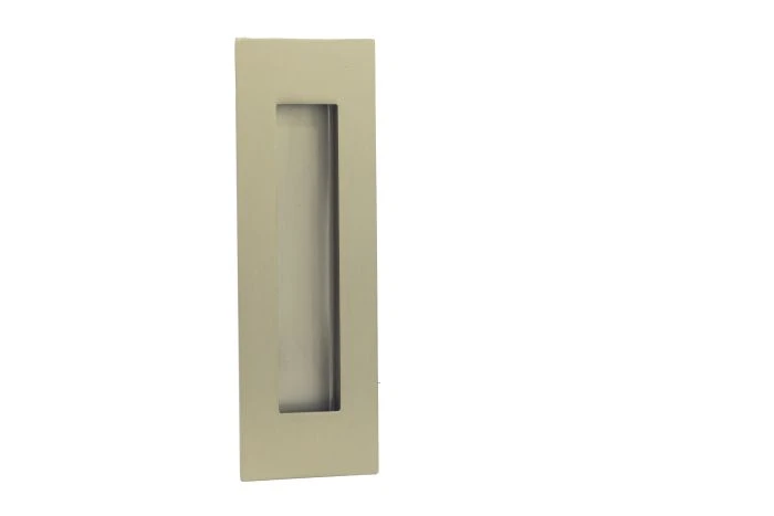 Lockwood Vivid Sliding Door 150mm Flush Pull PVD Satin Brass - This Old House - Image 2