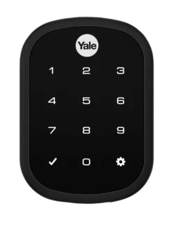 Yale Assure Sl Digital Deadbolt & Yale Access Kit Matt Black - This Old House