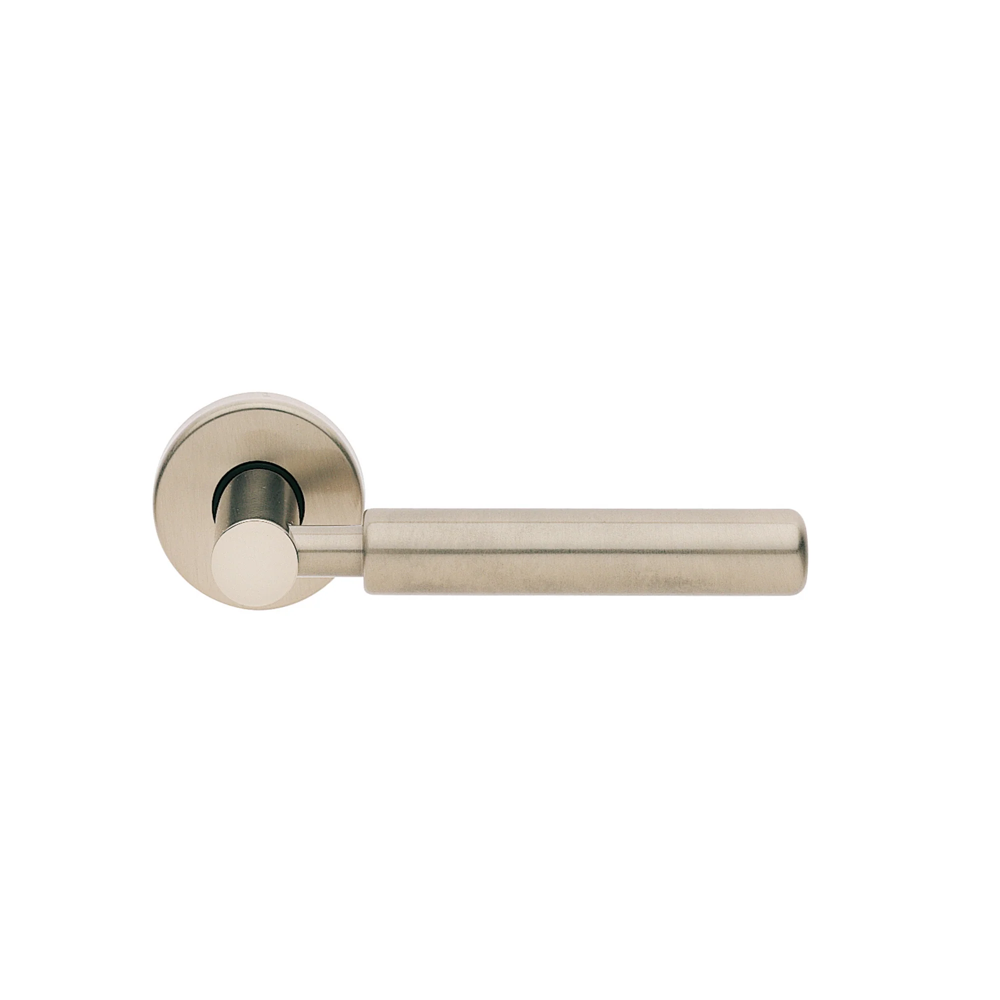 Amleto Door Lever On Round Rose Passage Set - This Old House - Image 2