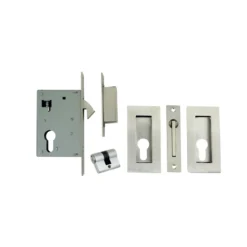 Square Style Euro Sliding Lock Kit - This Old House
