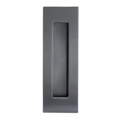 Lockwood Vivid Sliding Door 150mm Flush Pull PVD Gun Metal - This Old House