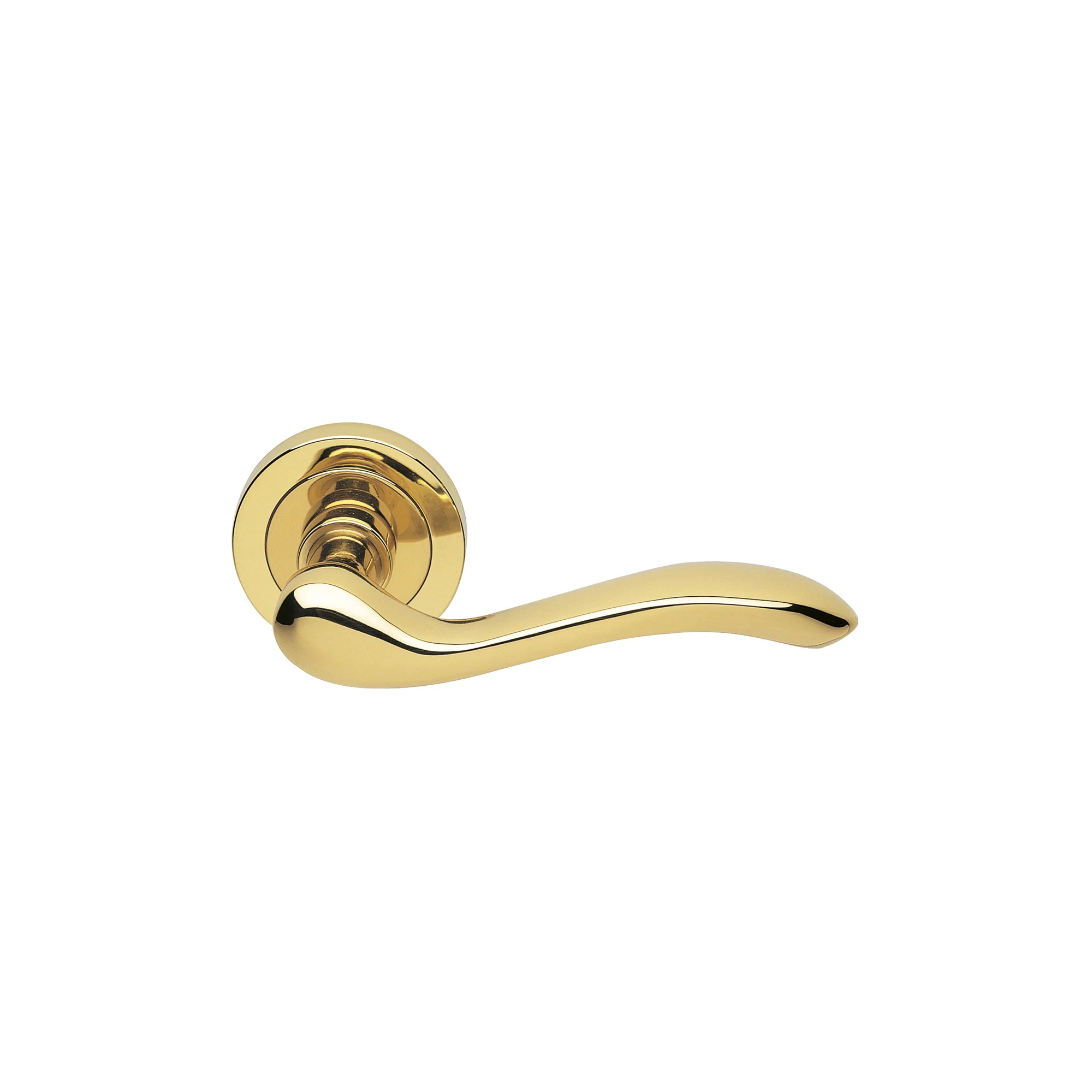 Erica Door Lever On Round Rose Privacy Set - This Old House - Image 5