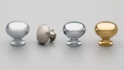 BK3225 Brass Knob Mushroom - This Old House