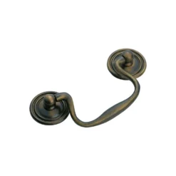 Cabinet Pull Handle Swan Neck - This Old House