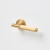 Linear Lever Live Brass - This Old House