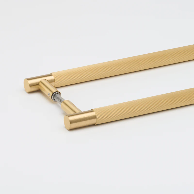 Linear Entry Pull Brass - This Old House - Image 2