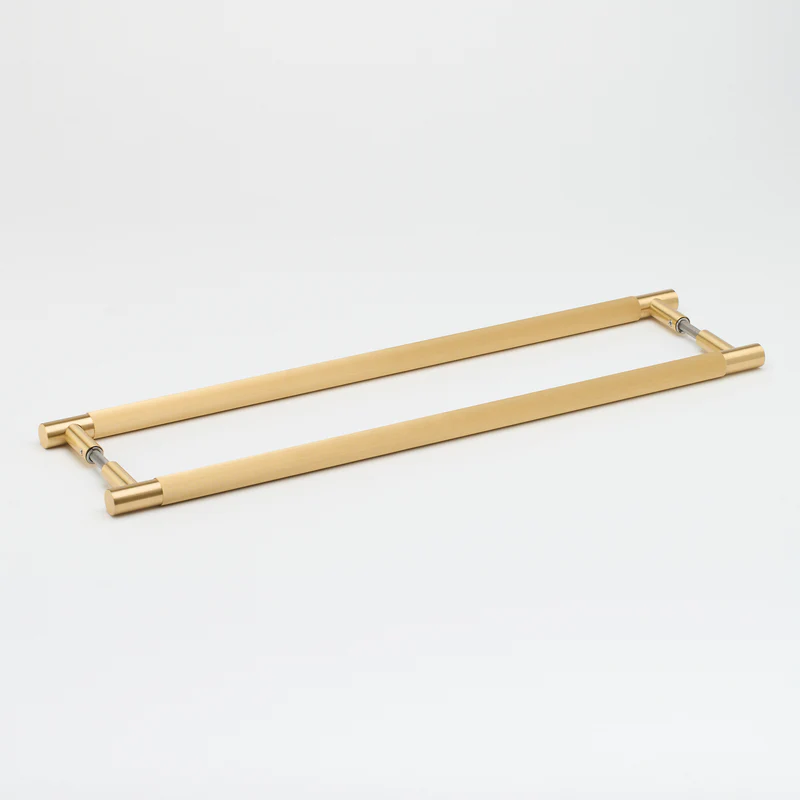Linear Entry Pull Brass - This Old House